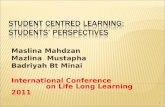 STUDENT CENTRED LEARNING: STUDENTS’ PERSPECTIVES