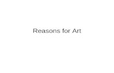 Reasons for Art