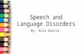 Speech and  Language Disorders