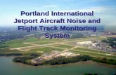 Portland International Jetport Aircraft Noise and Flight Track Monitoring System
