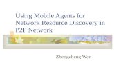 Using Mobile Agents for Network Resource Discovery in P2P Network