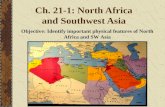Ch. 21-1: North Africa and Southwest Asia