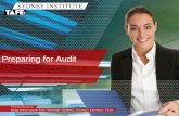 Preparing for Audit