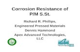 Corrosion Resistance of P/M S.St.