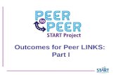 Outcomes for Peer LINKS:  Part I