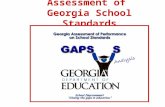 Assessment of  Georgia School Standards