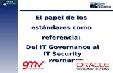 El papel de los  estándares como  referencia:  Del IT Governance al IT Security Governance