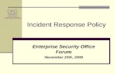Incident Response Policy