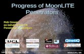 Progress of MoonLITE Penetrators