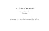Adaptive Systems Ezequiel Di Paolo Informatics
