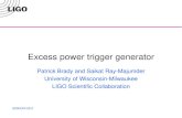 Excess power trigger generator
