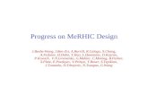 Progress on MeRHIC Design