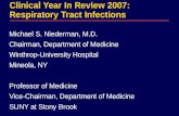 Clinical Year In Review 2007: Respiratory Tract Infections