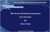 The Scorm Runtime Environment An Overview By Chris Poole