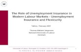Main functions of Unemployment Insurance