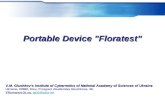 Portable Device " Floratest”