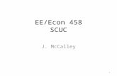 EE/Econ 458 SCUC