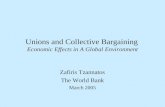 Unions and Collective Bargaining Economic Effects in A Global Environment
