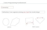 Linear Programming Fundamentals
