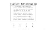 Content Standard 13