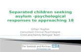 Separated children seeking asylum -psychological responses to approaching 18