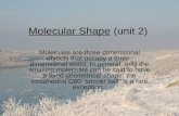 Molecular Shape  (unit 2)