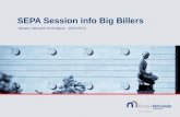 SEPA Session info Big Billers