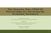 The Dynamic Duo: CFO/CIO Partnerships for Surviving the Economic Downturn