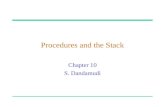 Procedures and the Stack