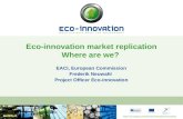 Eco-innovation market replication Where are we?