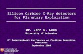 Silicon Carbide X-Ray detectors for Planetary Exploration