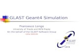 GLAST Geant4 Simulation
