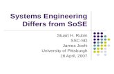 Systems Engineering Differs from SoSE