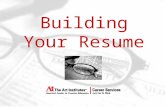 Building Your Resume