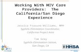 Working With HIV Care Providers:  The California/San Diego Experience