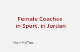 Female Coaches  in Sport, in Jordan