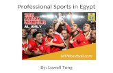 Professional Sports in Egypt