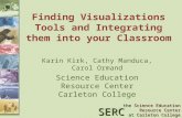 Finding Visualizations Tools and Integrating them into your Classroom