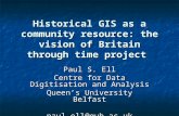 Historical GIS as a community resource: the vision of Britain through time project