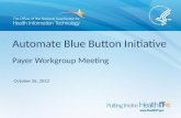 Automate Blue Button Initiative Payer Workgroup Meeting