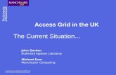 Access Grid in the UK