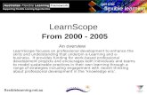 LearnScope From 2000 - 2005