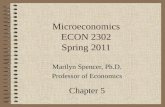 Microeconomics ECON 2302 Spring 2011