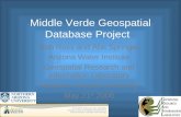 Middle Verde Geospatial Database Project