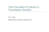 The Concept of Culture in Translation Studies