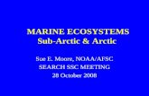 MARINE ECOSYSTEMS Sub-Arctic & Arctic