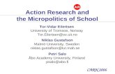 Action Research and the Micropolitics of School Tor-Vidar Eilertsen