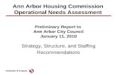 Preliminary Report to  Ann Arbor City Council January 11, 2010