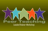 Leader/Trainer Workshop