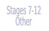 Stages 7-12 Other